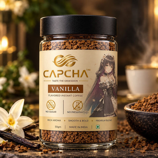CAPCHA Vanilla Flavored Instant Coffee - 50g