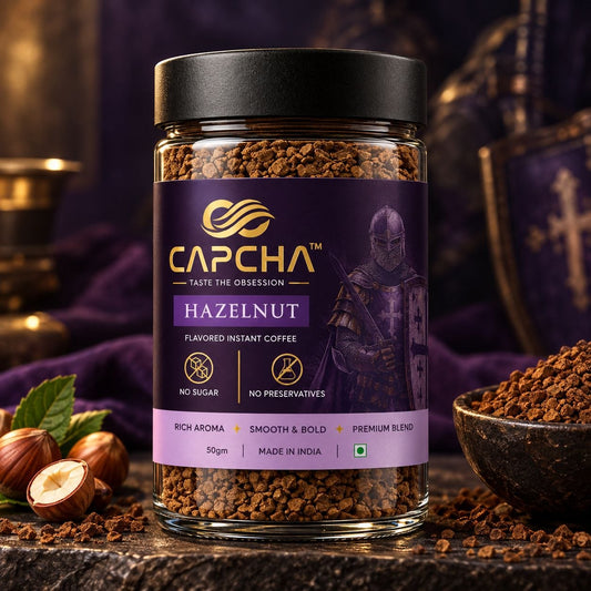 CAPCHA Hazelnut Flavored Instant Coffee - 50g